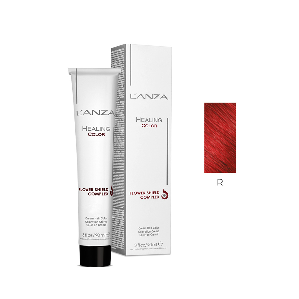Крем-фарба для волосся LʼANZA Healing Color Mix Tone B - Blue Mix 3oz (Колір: R Червоний мікс) - 1